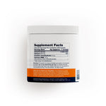 Directions and supplement facts on back of Blonyx HMB+ Creatine container