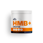 Front of Blonyx HMB+ Creatine container