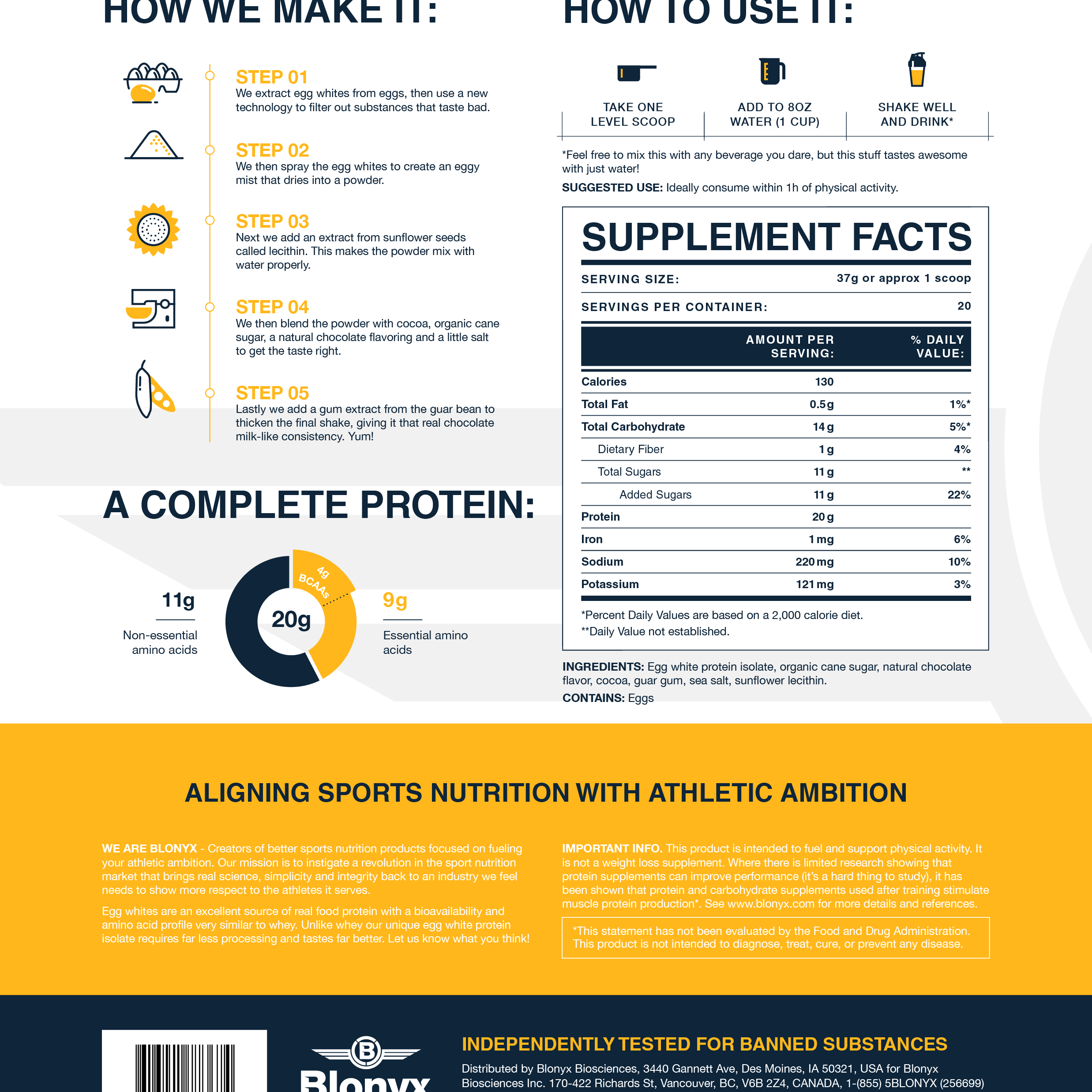 Egg White Protein Isolate