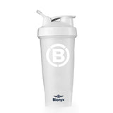 Blonyx Blender Bottle Classic Shaker Cup - White/White