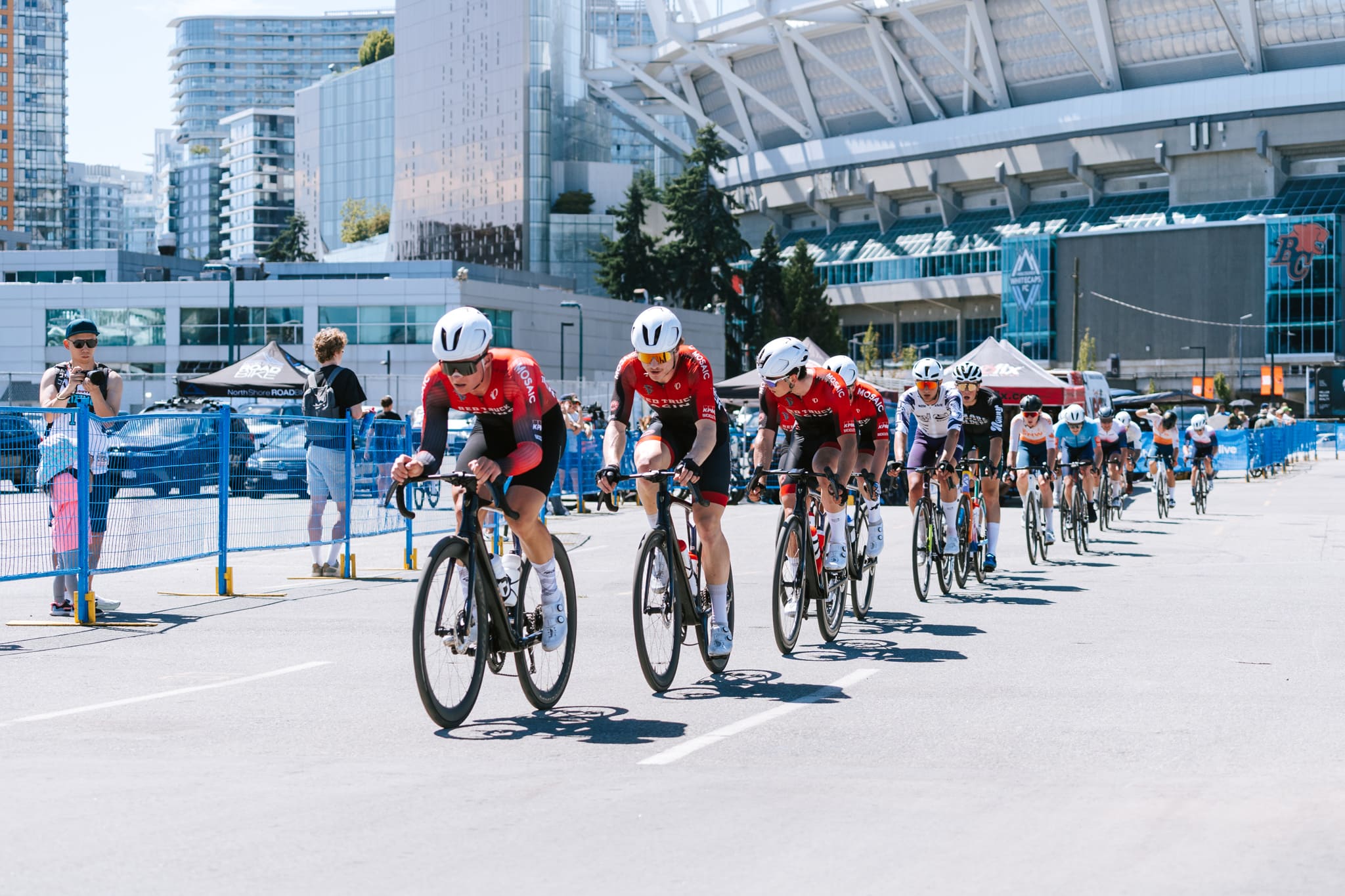 Cyclists Race at Tour de Concord