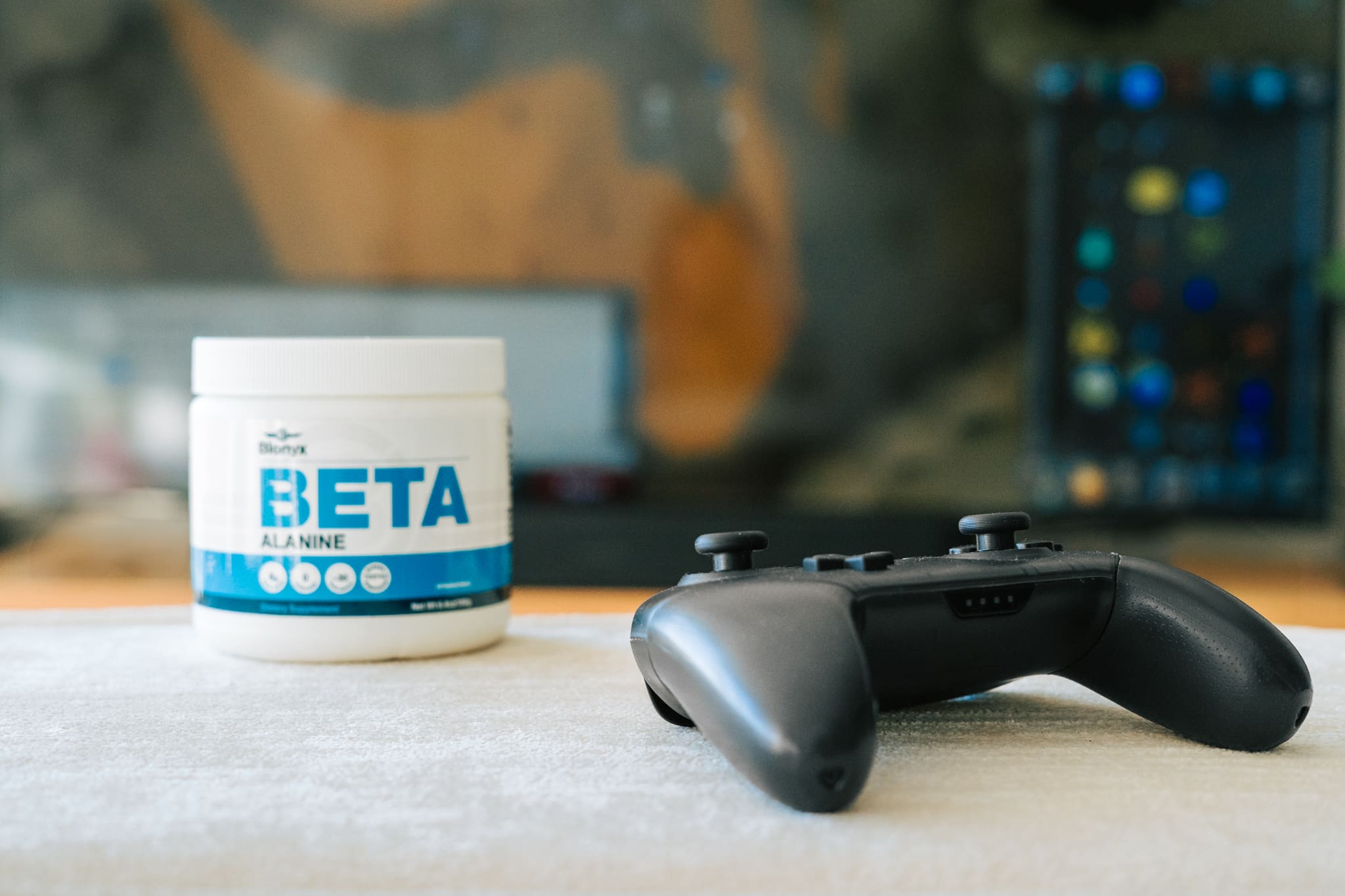 Blonyx Beta Alanine and a Game Controller