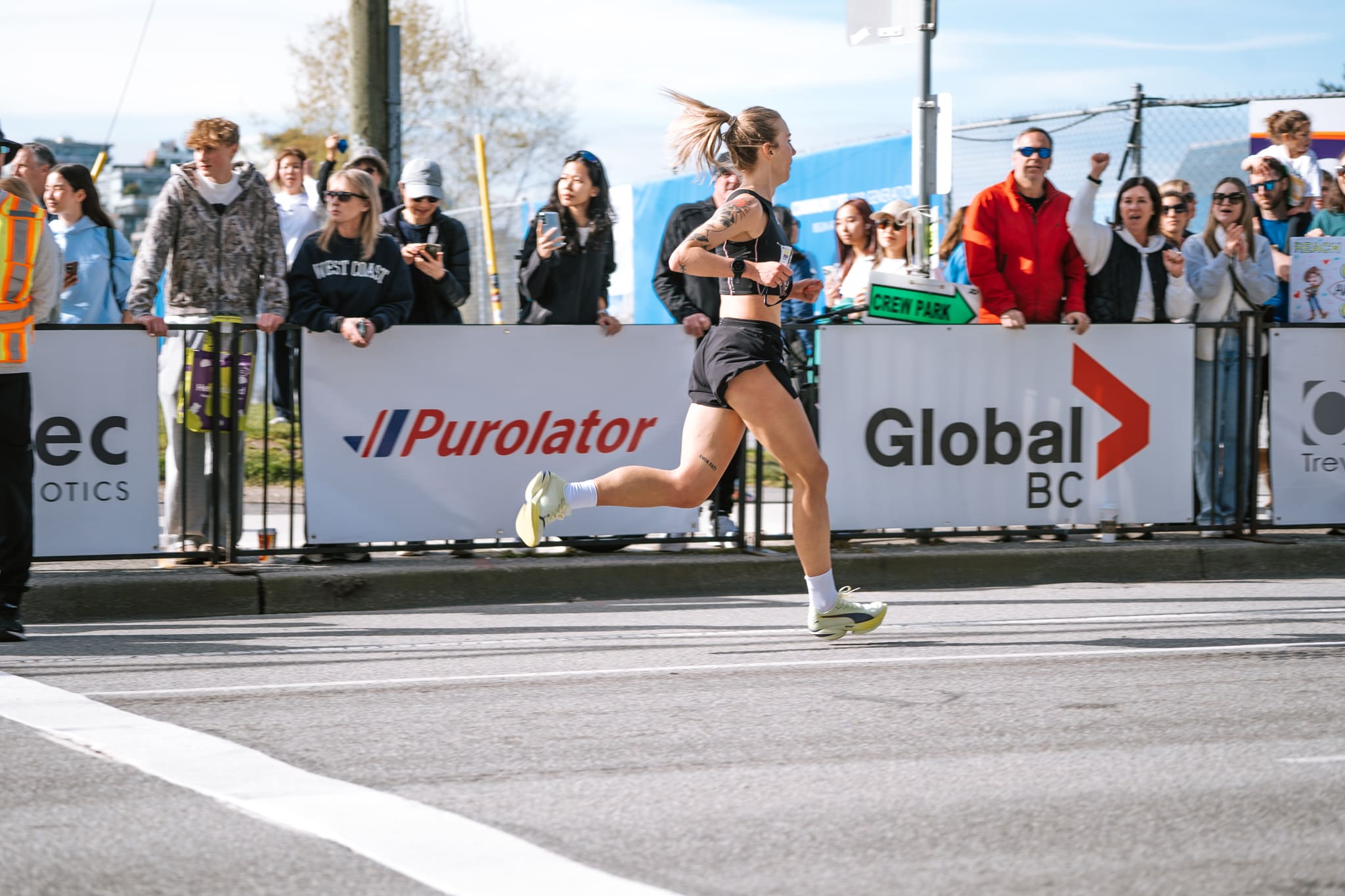 Samantha Jory Racing in Vancouver