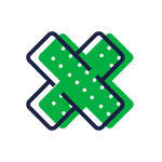 An icon representing a bandage.