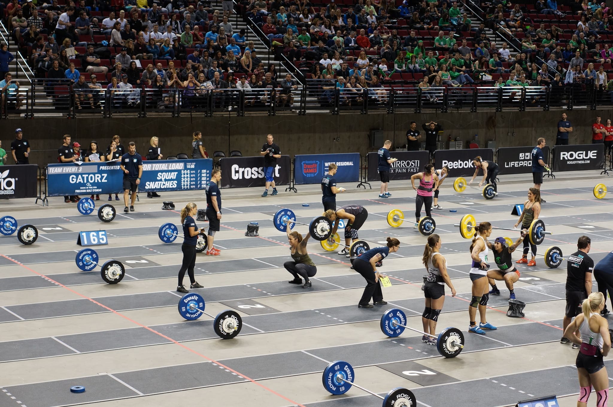 Athletes At CrossFit Games