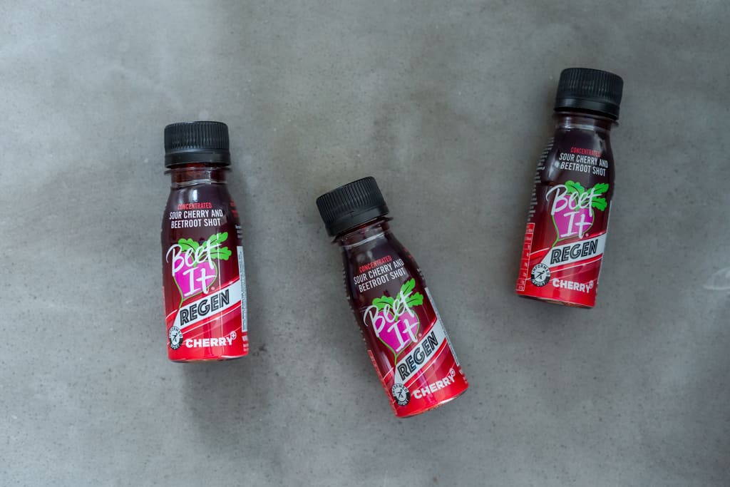 Three Tart Cherry Juice Shots